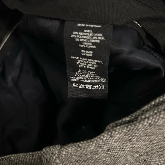 Theory Charcoal Women’s Dress Pants - Picture 5 of 5